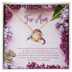 Love Knot Necklace - For Mom