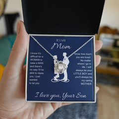 Love Knot Necklace - To My Mom