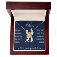 Love Knot Necklace - To My Mom
