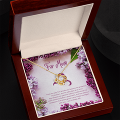 Love Knot Necklace - For Mom