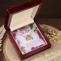 Interlocking Hearts Necklace - For Mom